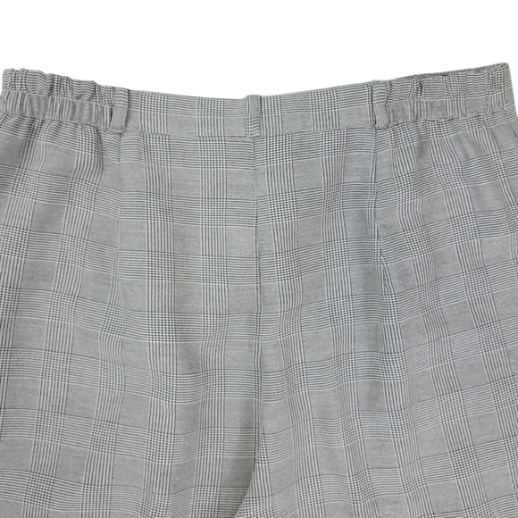 Lana Lee Womens Black and White Herringbone High Waist Buissness Pants Size 16 - Picture 6 of 13
